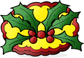 cartoon holly symbol png