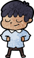 cartoon happy boy png