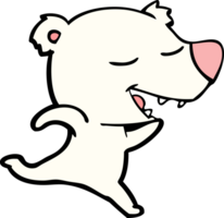 oso polar de dibujos animados png