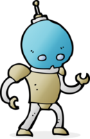 cartoon alien robot png