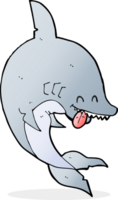 funny cartoon shark png