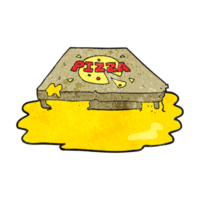 main texturé dessin animé Pizza png