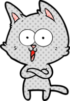 funny cartoon cat png