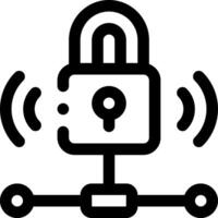 this icon or logo data security icon or other where everything related cyber and others or design application software vector