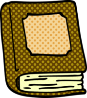 cartoon doodle closed book png