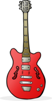 guitarra elétrica de desenho animado png