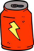 cartoon doodle energy drink png