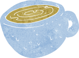 tecknad kaffekopp png