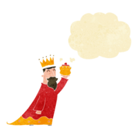 one of the three wise men with thought bubble png