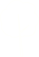 dibujo de tiza de árbol png