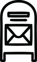 mail doos icoon symbool png