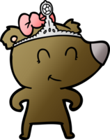 female bear cartoon png