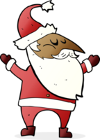 Cartoon-Weihnachtsmann png