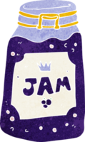 cartoon jar of jam png