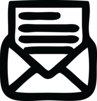 envelope carta ícone símbolo png