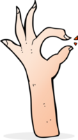 cartoon most excellent hand gesture png