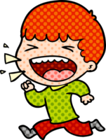 cartoon laughing man png