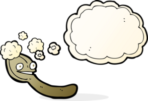 cartoon spoon with thought bubble png