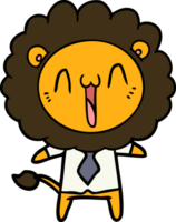 happy cartoon lion png