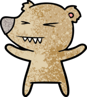 personnage de dessin animé d'ours png