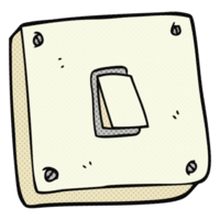 hand drawn cartoon light switch png