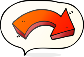 drawn speech bubble cartoon pointing arrow png