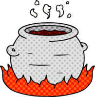 hand drawn cartoon doodle of a pot of stew png