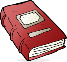 Cartoon altes Buch png