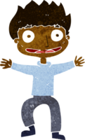 cartoon grinning boy png