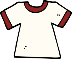 tecknad doodle tee shirt png