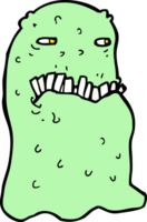 cartoon gross ghost png