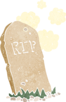 tecknad spöklik grav png