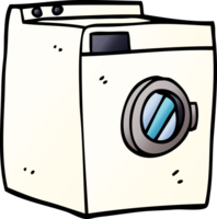 Cartoon-Doodle-Waschmaschine png