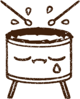 Crying Drum Charcoal Drawing png