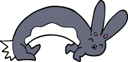 funny cartoon rabbit png