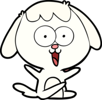 chien de dessin animé mignon png