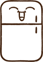 Refrigerator Charcoal Drawing png