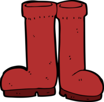 cartoon rubber boots png