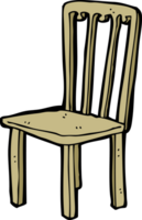 vieille chaise de dessin animé png