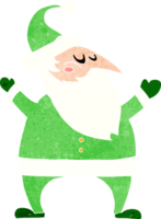 tekenfilm kerstman png