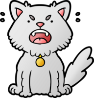 cartoon angry cat png