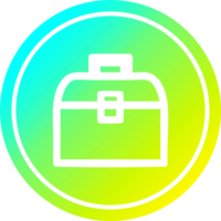 tool box circular icon with cool gradient finish png