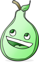 drawn cartoon pear png