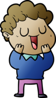 laughing cartoon man png