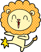 laughing lion cartoon png