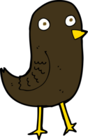 lustiger Cartoon-Vogel png