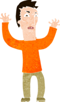 homem bravo dos desenhos animados png