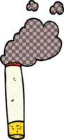 cigarrillo de garabato de dibujos animados png