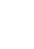 dibujo de tiza de santa claus png