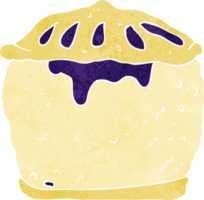 tourte à la viande de dessin animé png